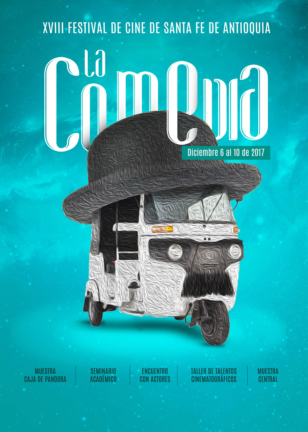 Afiche Oficial XVII Festival La Comedia