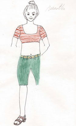 figurin marta por ricardo d